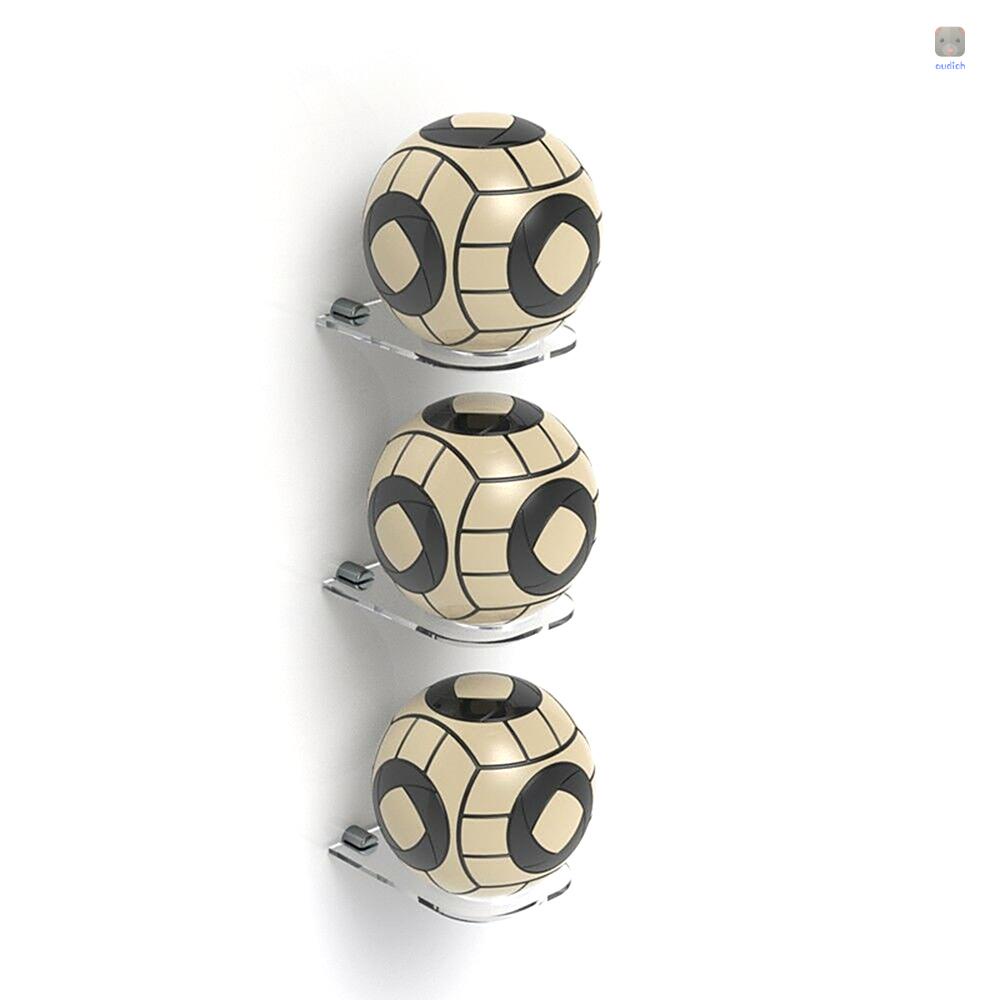 Giá Đỡ Trưng Bày Bóng Bầu Dục Bằng Acrylic Trong Suốt Gắn Tường