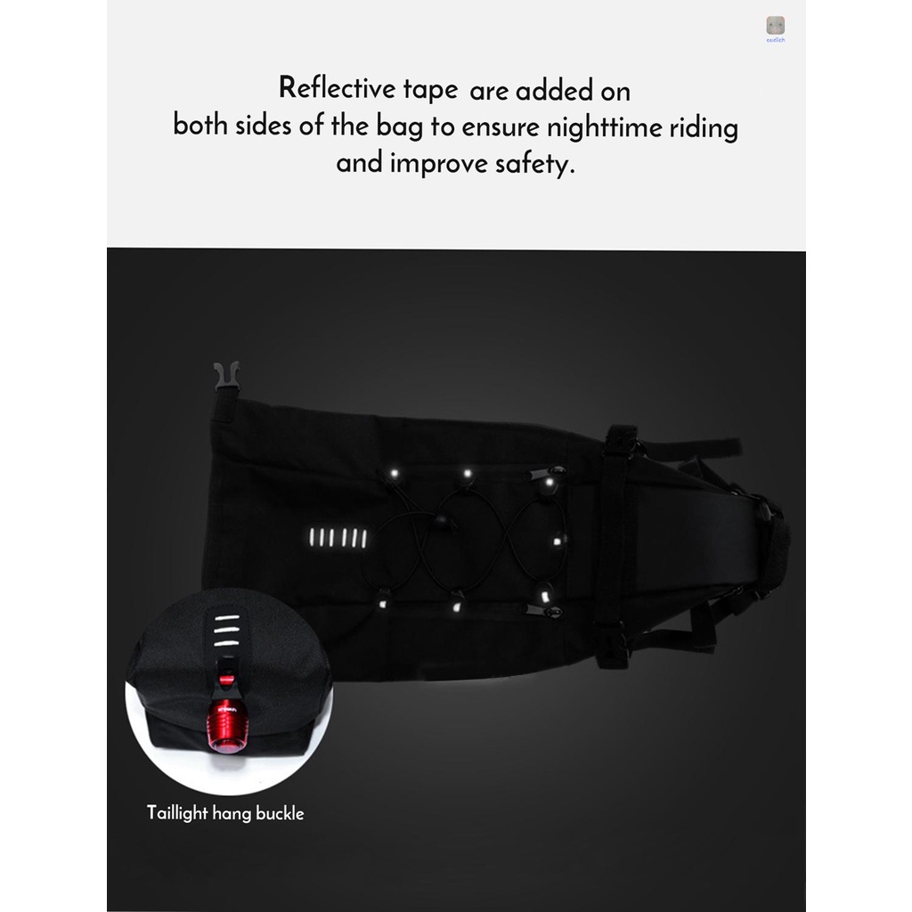 Túi Đựng Đồ Dung Tích 3-10L Gắn Dưới Yên Xe Đạp Leo Núi