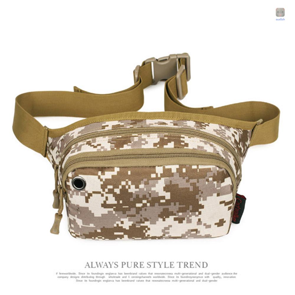 Túi Thể Thao Đeo Chéo Ngực Vải Oxford Họa Tiết Rằn Ri 900D Phong Cách Retro