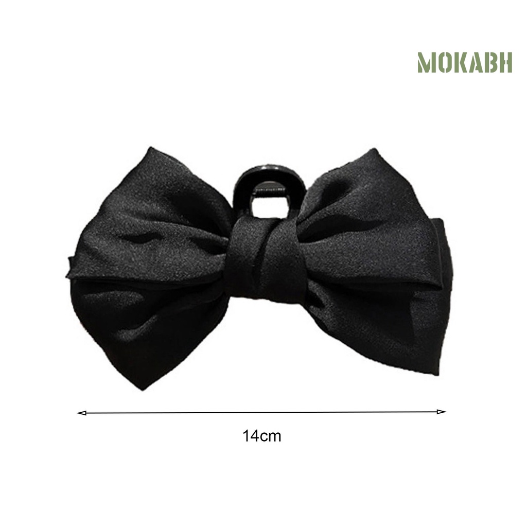 Kẹp Tóc Hình Nơ Hai Mặt Phong Cách Hàn Quốc Dành Cho Nữ