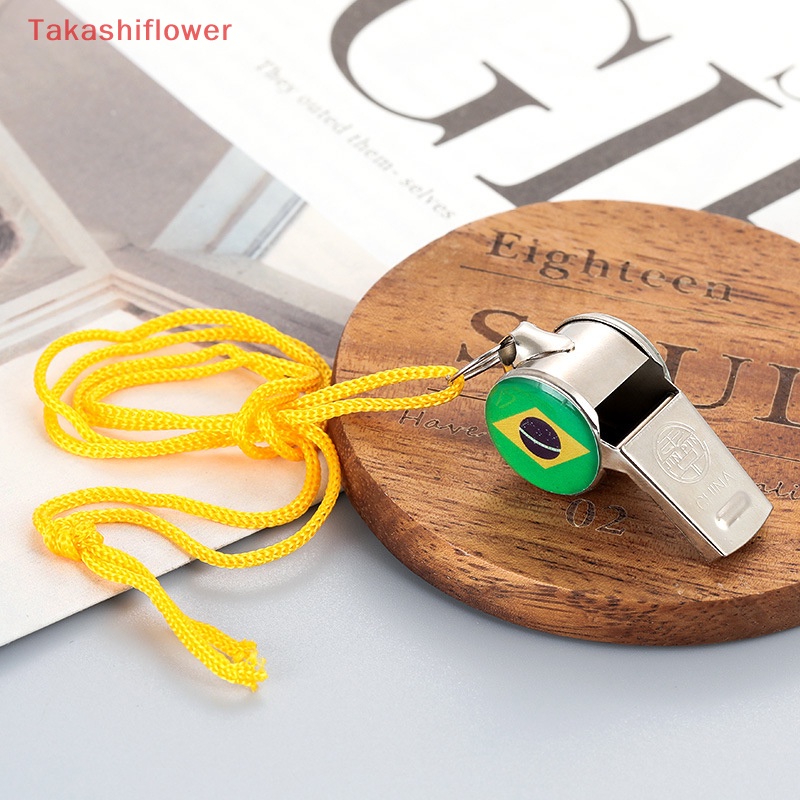 Móc Khóa Gắn Chuông Thổi Trọng Tài Hình Quả Bóng Đá 2022Qatar