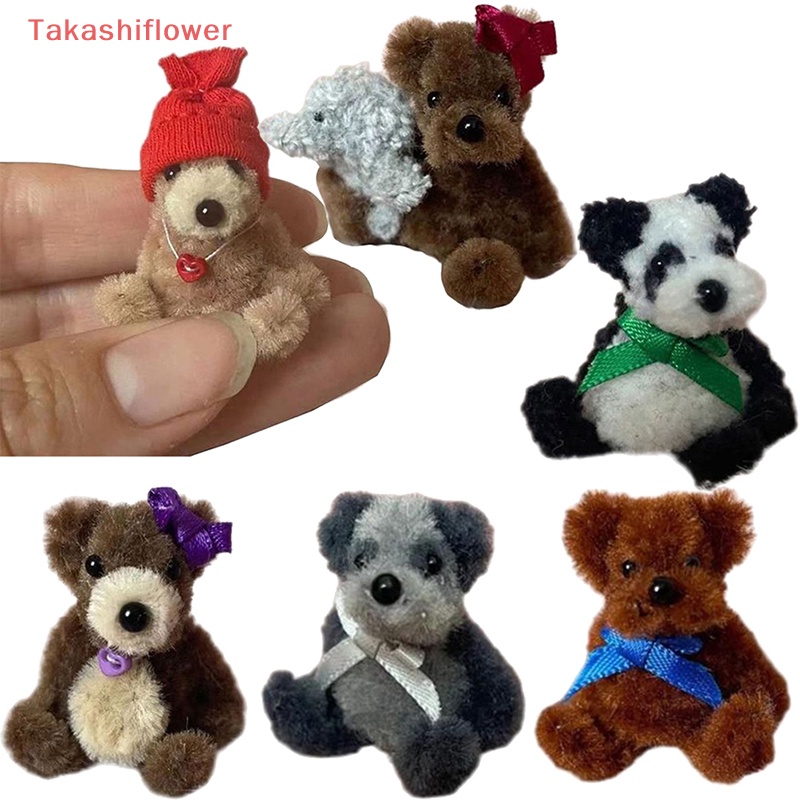 Túi Đựng Điện Thoại Mini 5cm Hình Chú Gấu Nhồi Bông Dễ Thương