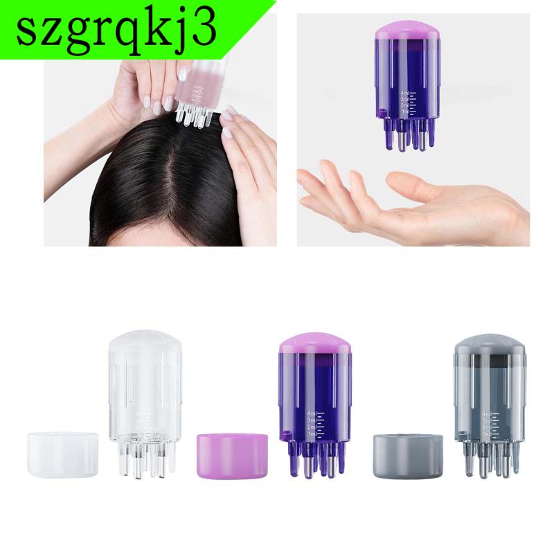 Bình Đựng Tinh Dầu Có Đầu Lược Chải Tóc Da Đầu 4ml szgrqkj3