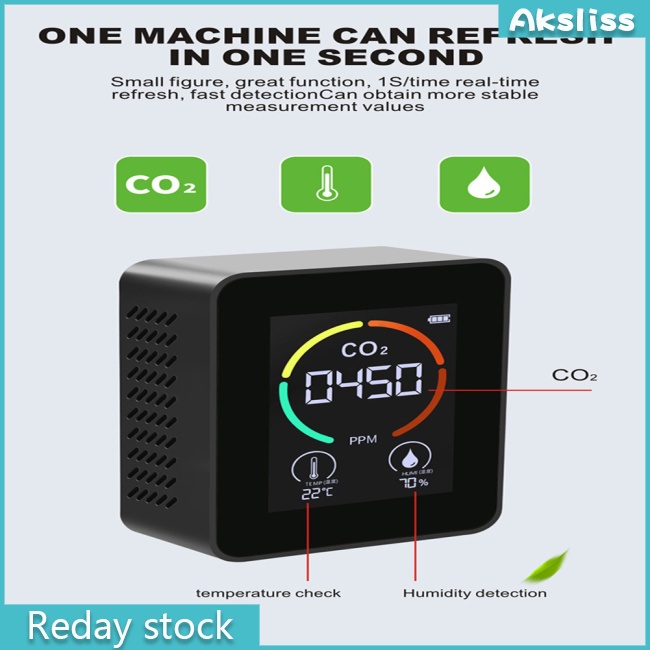 Máy Đo Độ Ẩm Không Khí Co2 AKS Carbon Dioxide