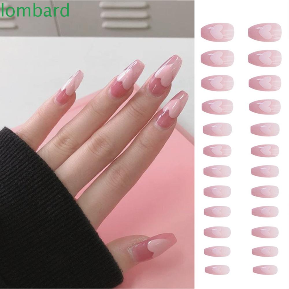 Bộ Móng Tay Giả Acrylic Che Phủ Toàn Diện Tháo Rời Được DIY