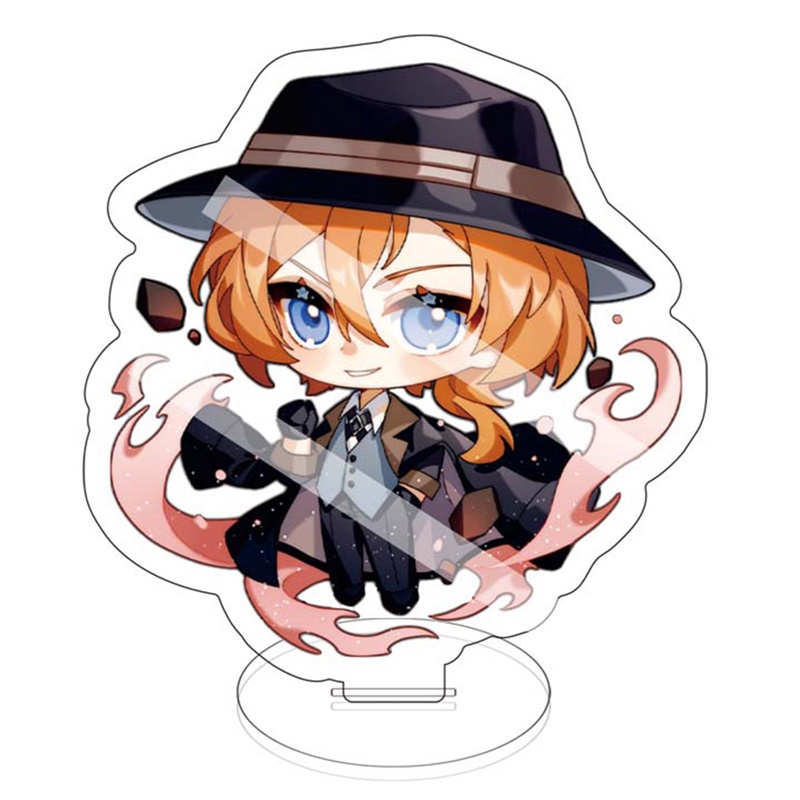 Mô Hình Nhân Vật Dazai Chuuya Đứng Bằng Acrylic Trong Anime Bungo Stray Dogs