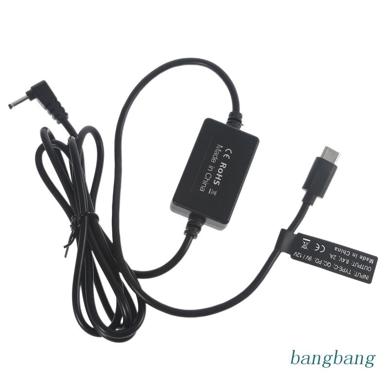 Dây Cáp Nguồn USB Loại C 9V 12V 15V PD Sang 8.4V 3.0x1.1mm