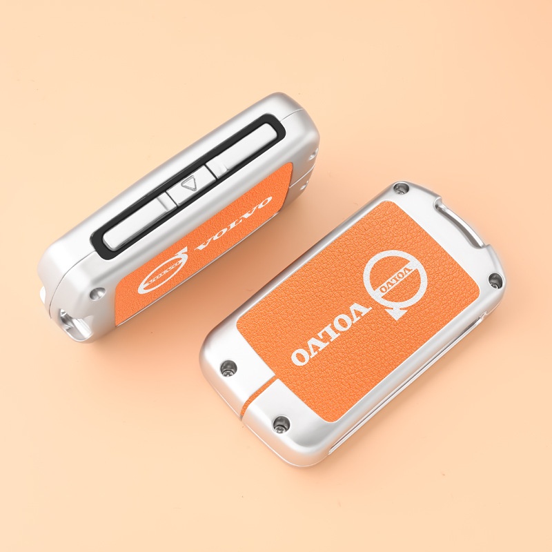 Ốp Bảo Vệ Chìa Khóa Xe Hơi Volvo S60 Xc90 S90 Xc40l V60 Xc60 V90 Bằng Hợp Kim