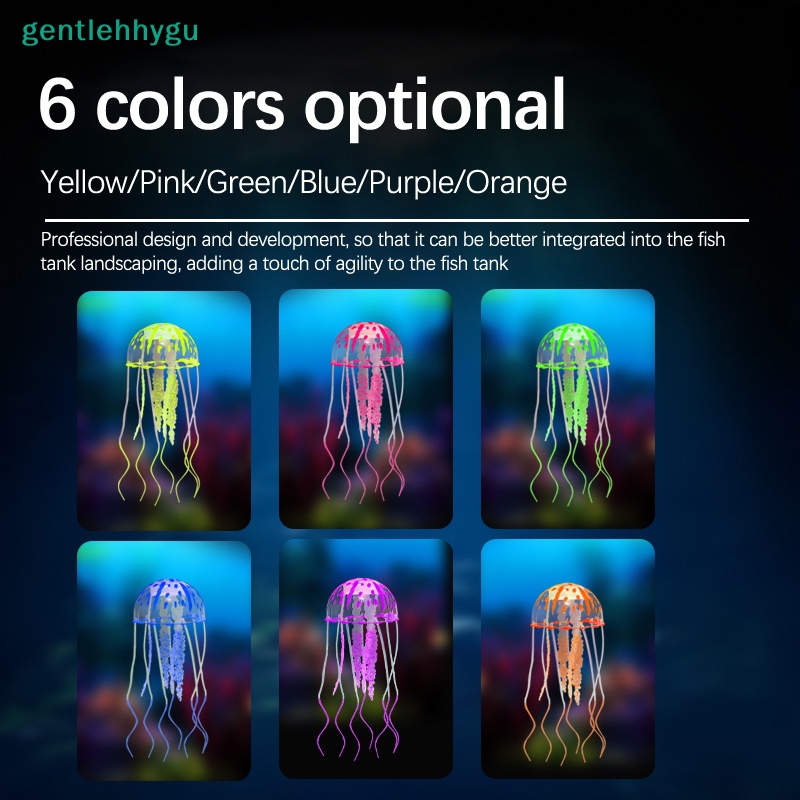 Sứa Dạ Quang Trang Trí Bể Cá