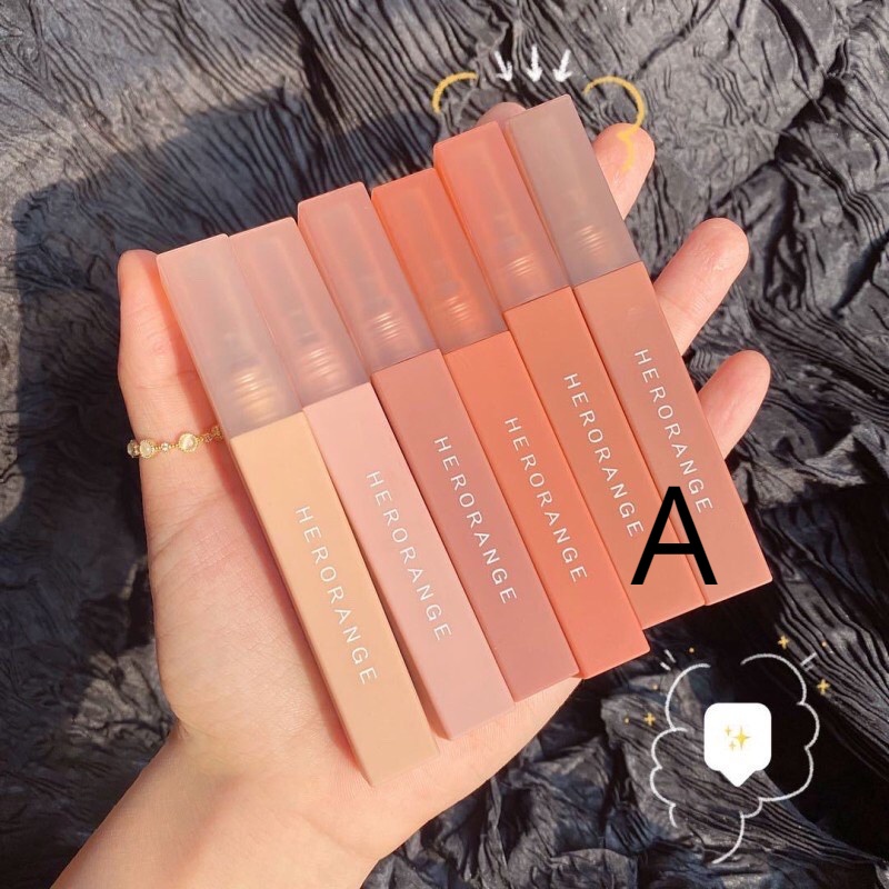 Son môi anh hùng nhẹ nhàng như son nhung, không thấm nước quyến rũ và gợi cảm