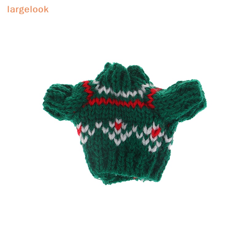 Set Đồ Gồm Áo Sweater Và Quần Ngắn Hình Tai Thỏ Dễ Thương Cho Búp Bê 1 / 12