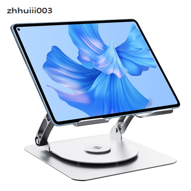 Giá Đỡ Laptop Bằng Hợp Kim Nhôm Hai Tầng Có Thể Xoay Tiện Dụng