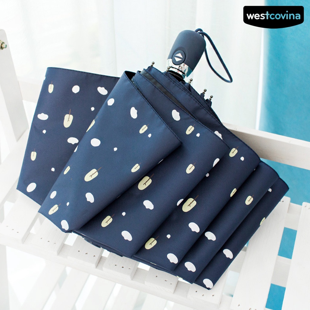 [COD]☁Dù Gấp Tự Động Chống Tia UV / Mưa / Gió Chất Liệu Vinyl