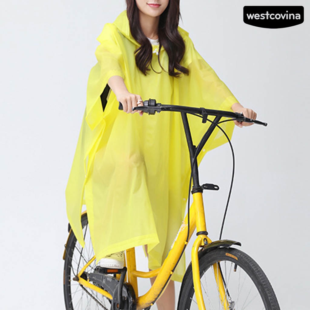 [COD]☁Áo Mưa EVA Dày Có Mũ Trùm Dùng Đi Cắm Trại / Leo Núi Cho Nam Và Nữ