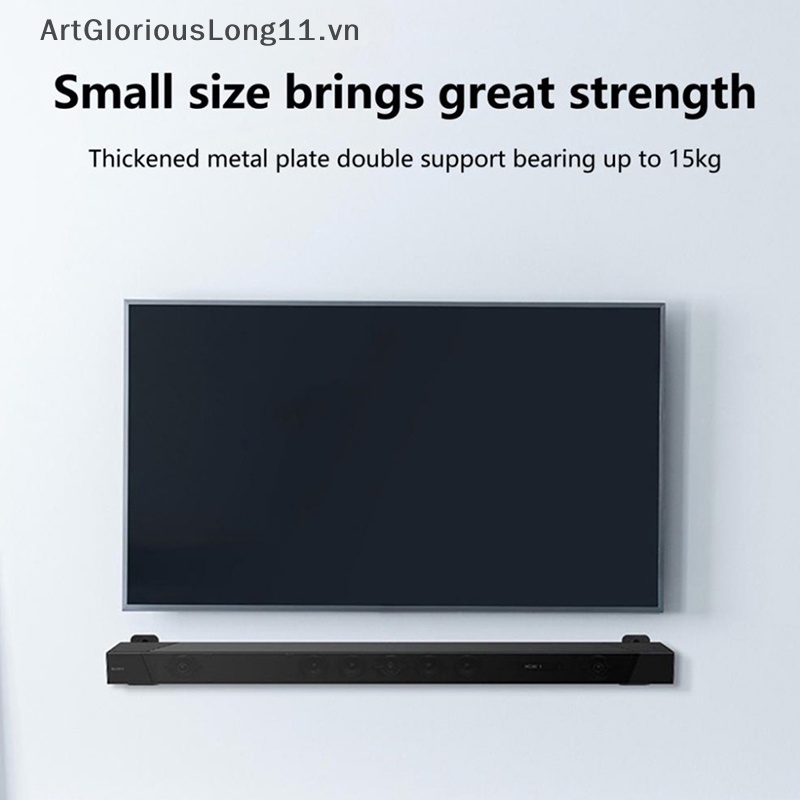Giá Đỡ Loa Gắn Tường Bằng Kim Loại Chống Trượt Thông Dụng Cho Phòng Khách