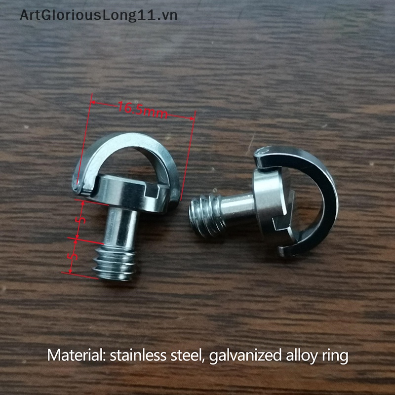 Ốc Vít Chữ D Tháo Gỡ Nhanh Gắn Giá Đỡ Ba Chân / Máy Ảnh 1 / 4 inch