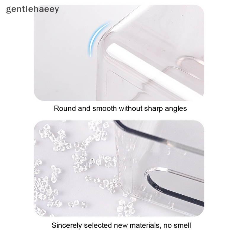 Hộp Đựng Khăn Giấy Gắn Tường Trong Suốt Sức Chứa Lớn Không Cần Khoan Lỗ Dùng Một Lần Đa Ứng Dụng