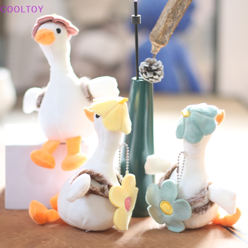 1 Thú Nhồi Bông Đà Điểu Kích Thước 15cm Gắn Móc Khóa