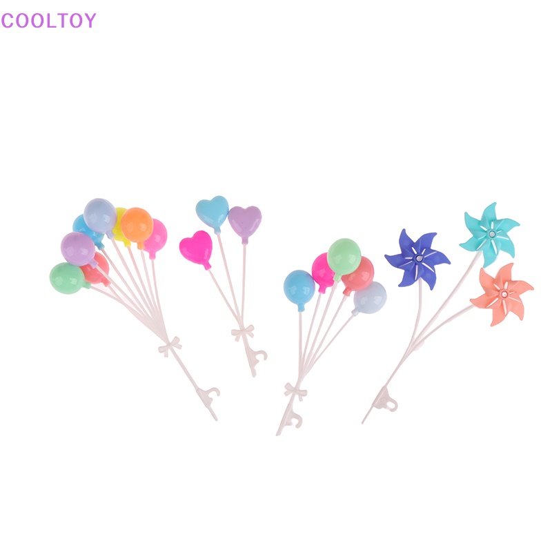 1 Set Bong Bóng Nhiều Màu Trang Trí Nhà Búp Bê