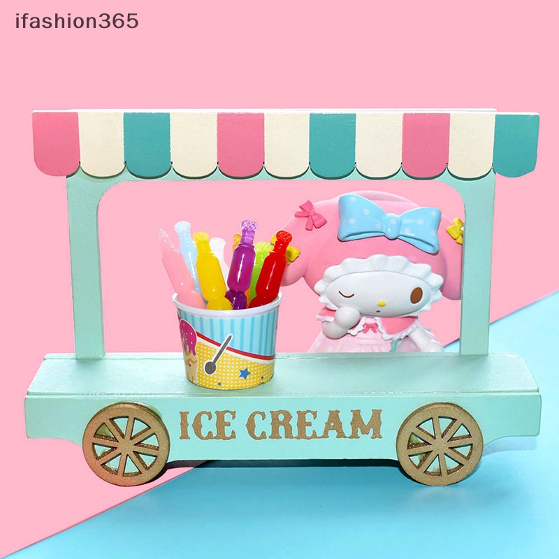 Set 10 Mô Hình Đá Viên Mini Trang Trí Nhà Búp Bê Thời Trang Mùa Hè ifashion365