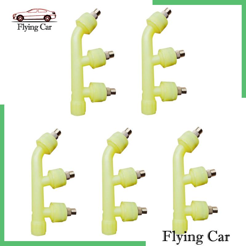 Set 2 Vòi Phun Nước Bằng Đồng Thau Cho Xe Hơi / Nhà Kính