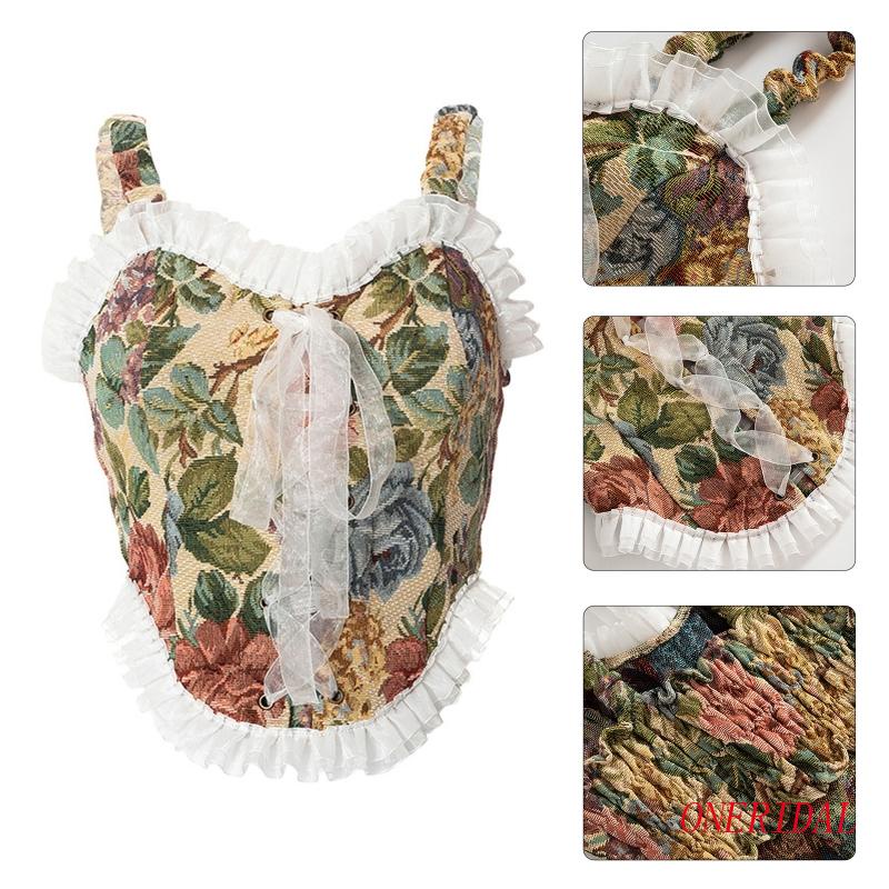 Áo Croptop Sát Nách Ôm Dáng Kiểu Vintage Thời Trang