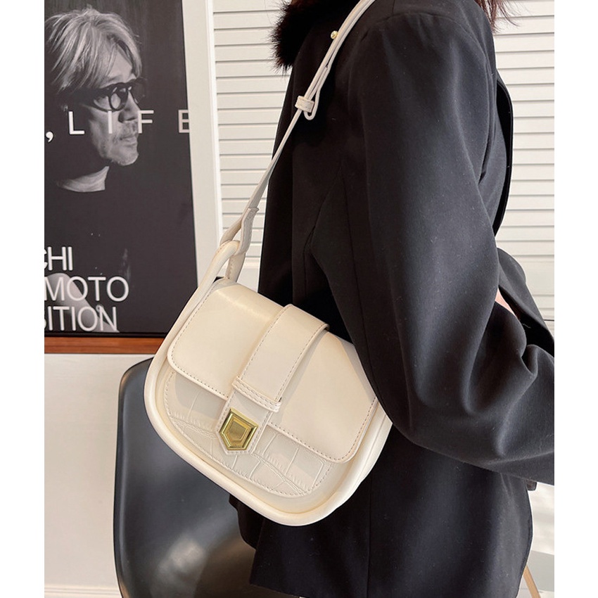 Túi xách nữ đeo chéo da dày giá rẻ đẹp đi chơi phong cách thời trang hàn quốc dễ thương Dáng tròn Bachhoaonline68 621