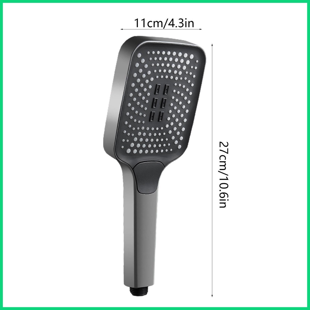 Đầu Vòi Hoa Sen Áp Suất Cao Có Công Tắc ON / OFF 3 Chế Độ Tiết Kiệm Nước