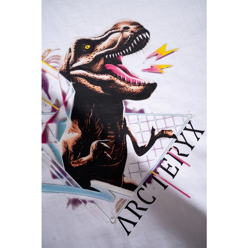 Áo Thun Tay Ngắn In Hình Khủng Long Thời Trang Cao Cấp Dành Cho Nam Nữ