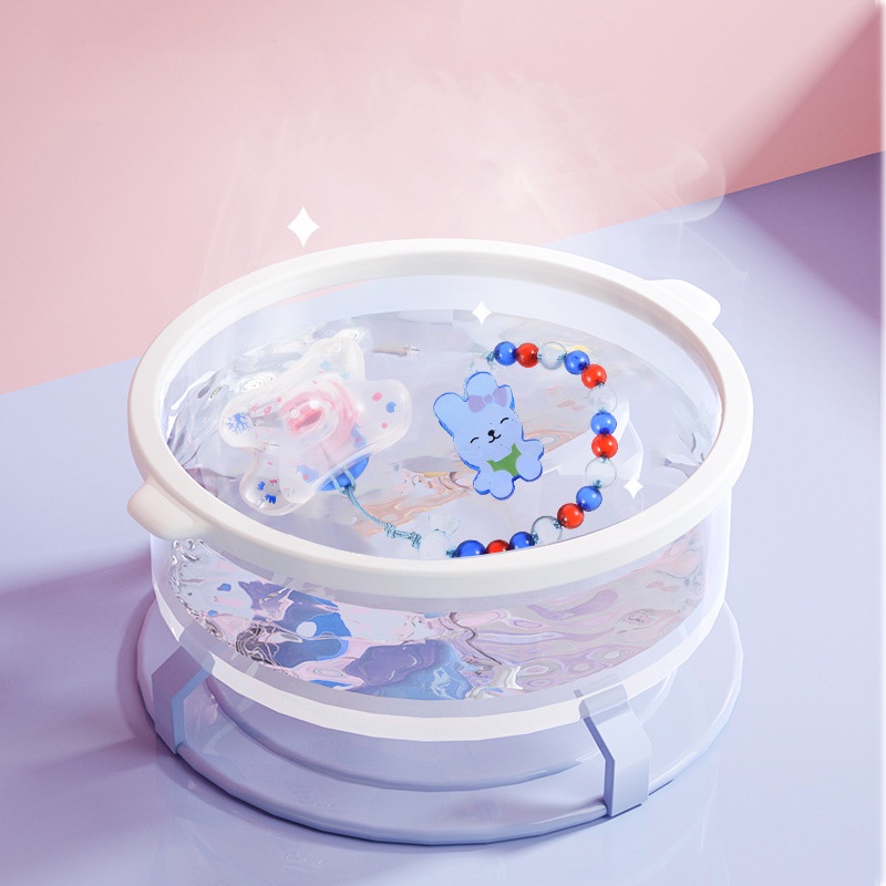 Dây Đeo Núm Ti Giả Chống Rơi Thiết Kế Mới Cao Cấp Dành Cho Bé Sơ Sinh