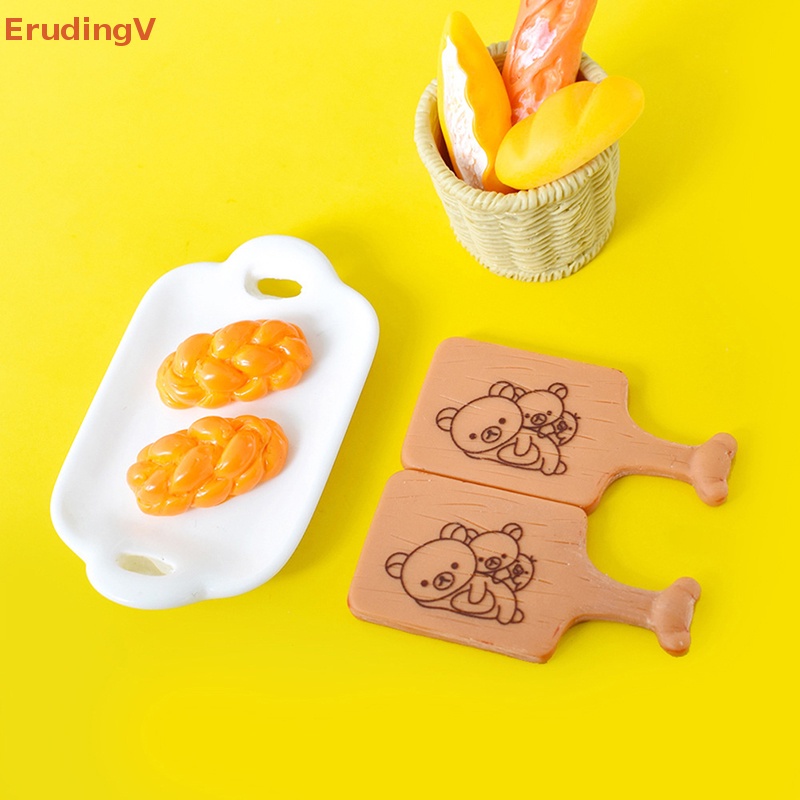 Set 5 Mô Hình Bánh Mì / Thức Ăn Độc Đáo Trang Trí Nhà Búp Bê