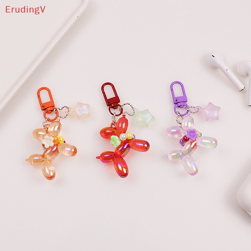 1 Móc Khóa Nhựa Resin Hình Thú Cưng Hoạt Hình Nhiều Màu Dễ Thương Cho Cặp Đôi