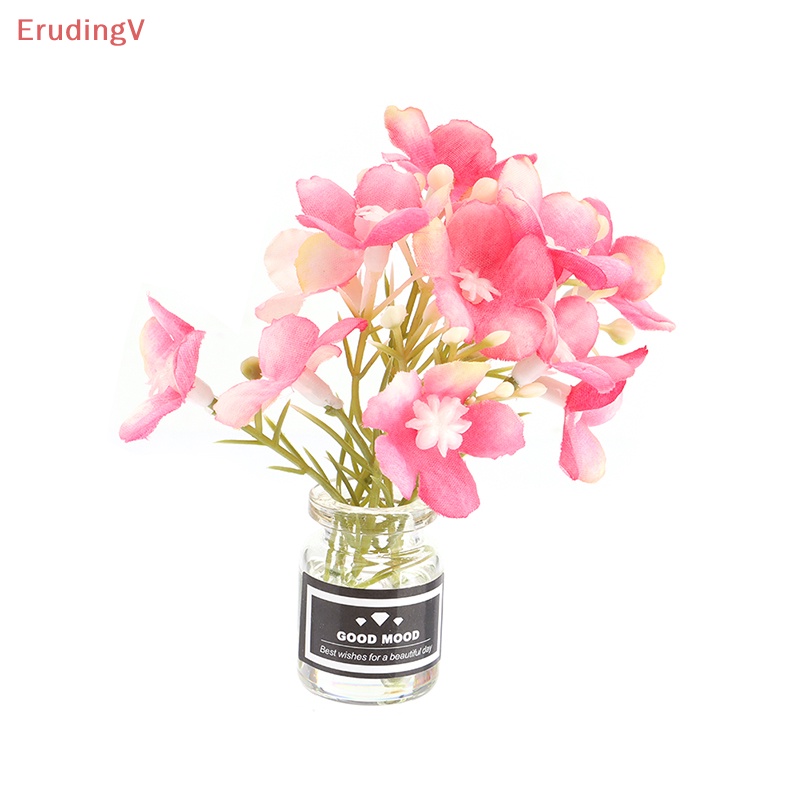 1 Bộ Chậu Hoa Dùng Trang Trí Nhà Búp Bê 1: 6