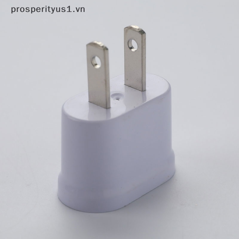 Phích Cắm Chuyển Đổi US Plug Sang EU Đa Năng Tiện Dụng prosperityus1