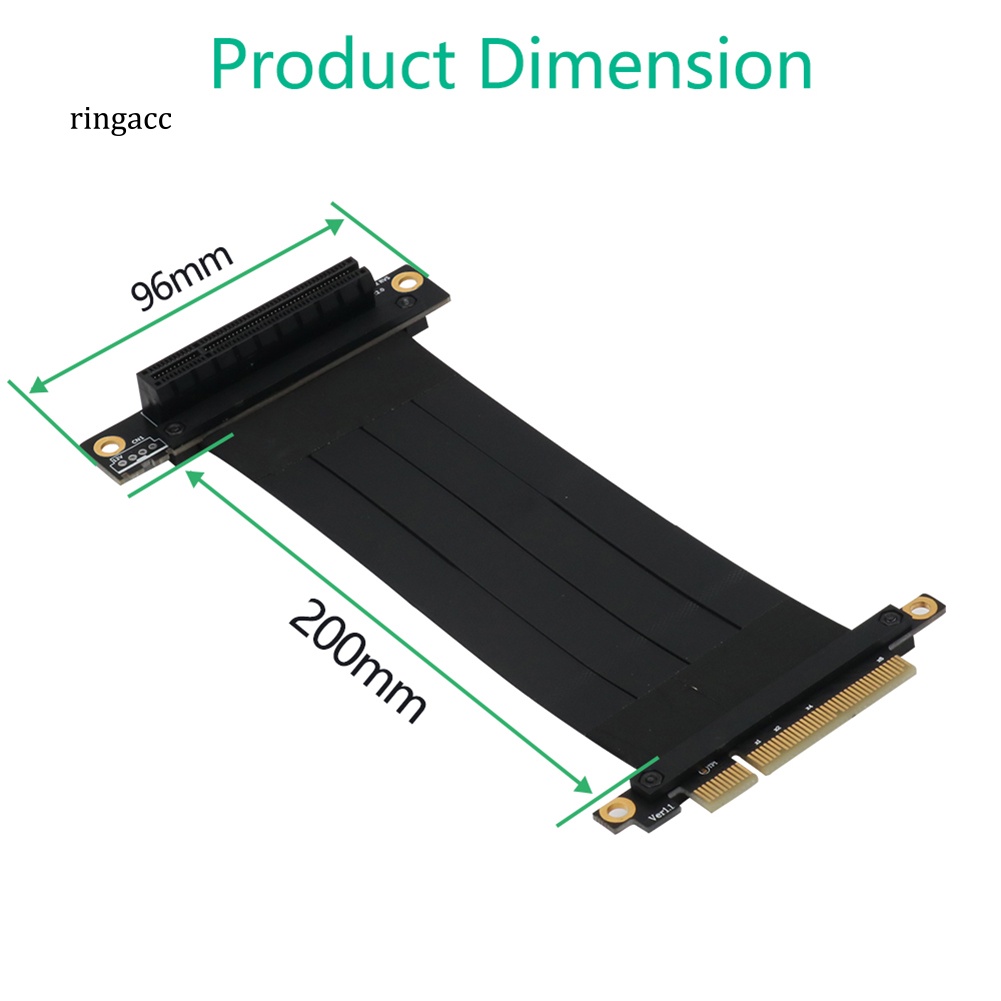 Card Mở Rộng PCI-E 8X 90 / 270 Độ Kèm Nắp Chống Bụi