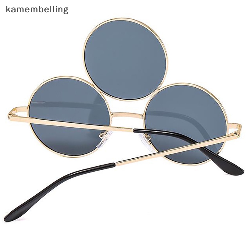 Kamembelling Kính Mát Gọng Tròn Thời Trang Dành Cho Cả Nam Và Nữ