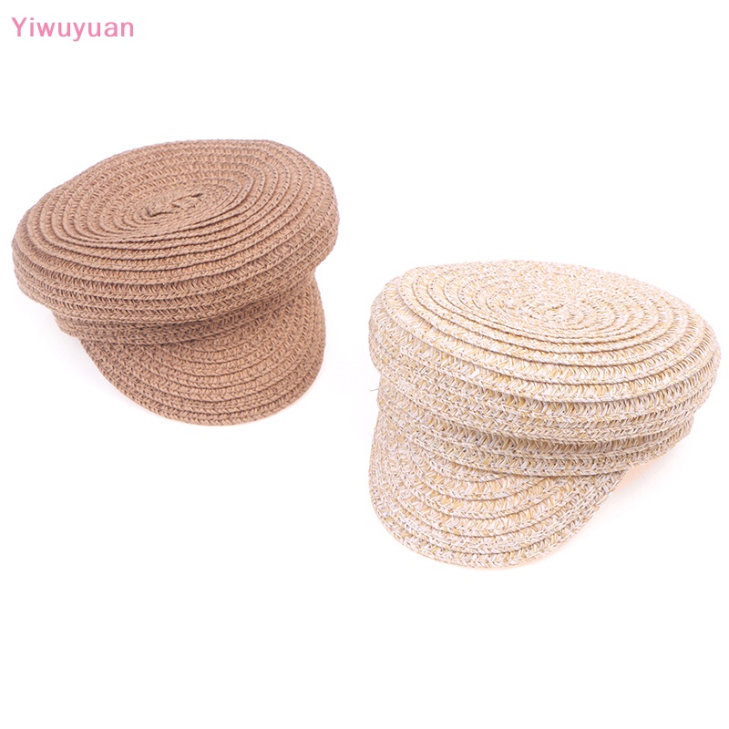 Mũ Rơm Handmade Mùa Hè Cho Búp Bê 1 / 6 Mới