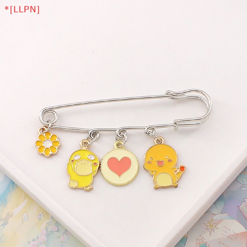 Ghim Cài Áo Hình Hoạt Hình Pikachu Charizard Đáng Yêu