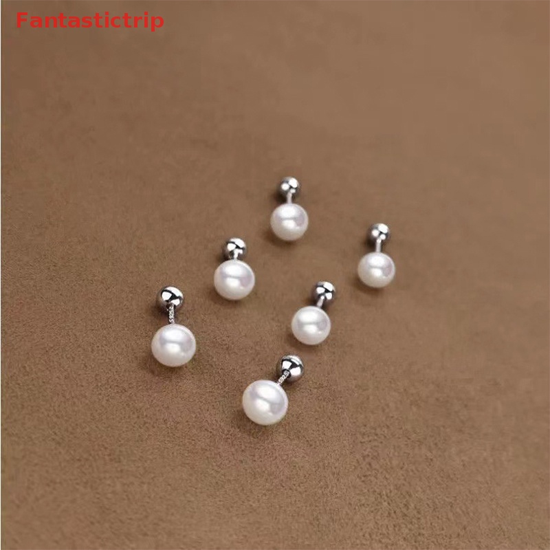 1 Đôi Bông Tai Ngọc Trai Thời Trang Mới Cho Nữ