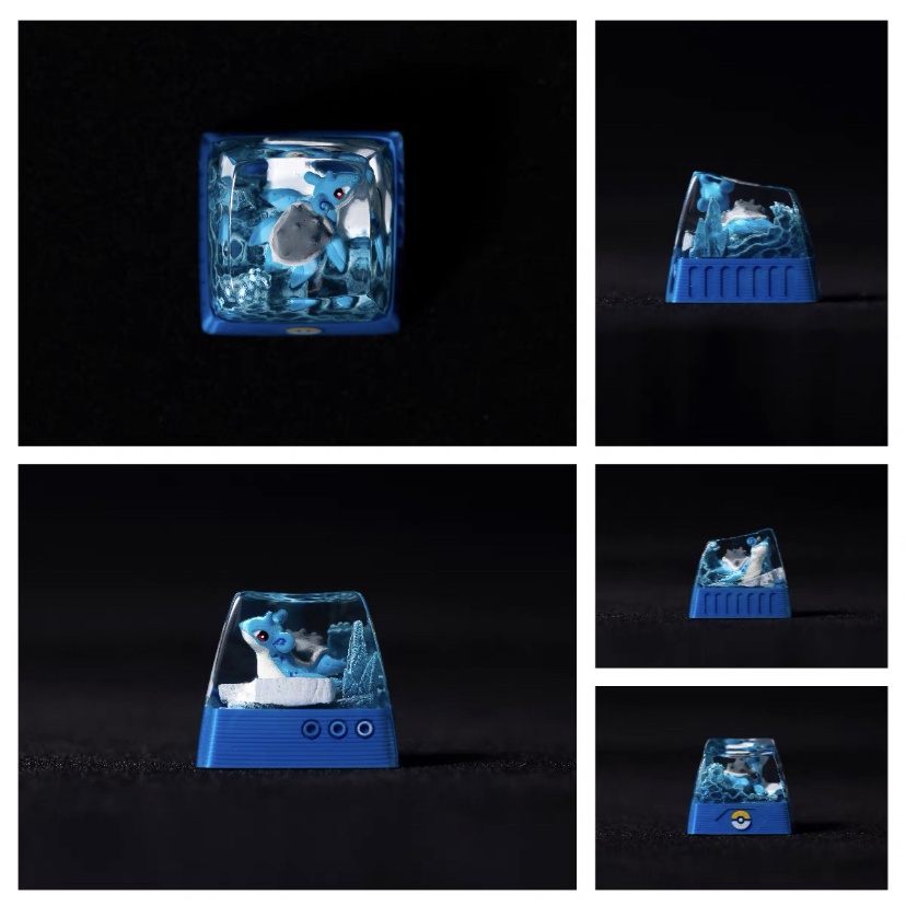 Bàn Phím Cơ Chơi Game Artisan Pokemon Bằng Nhựa Resin Tùy Chỉnh Cá Tính