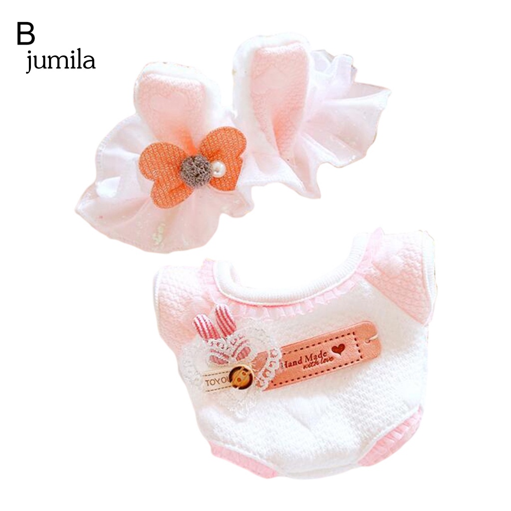 [JU] Phụ Kiện Quần Áo Cotton Mềm Thân Thiện Với Môi Trường Cho Búp Bê