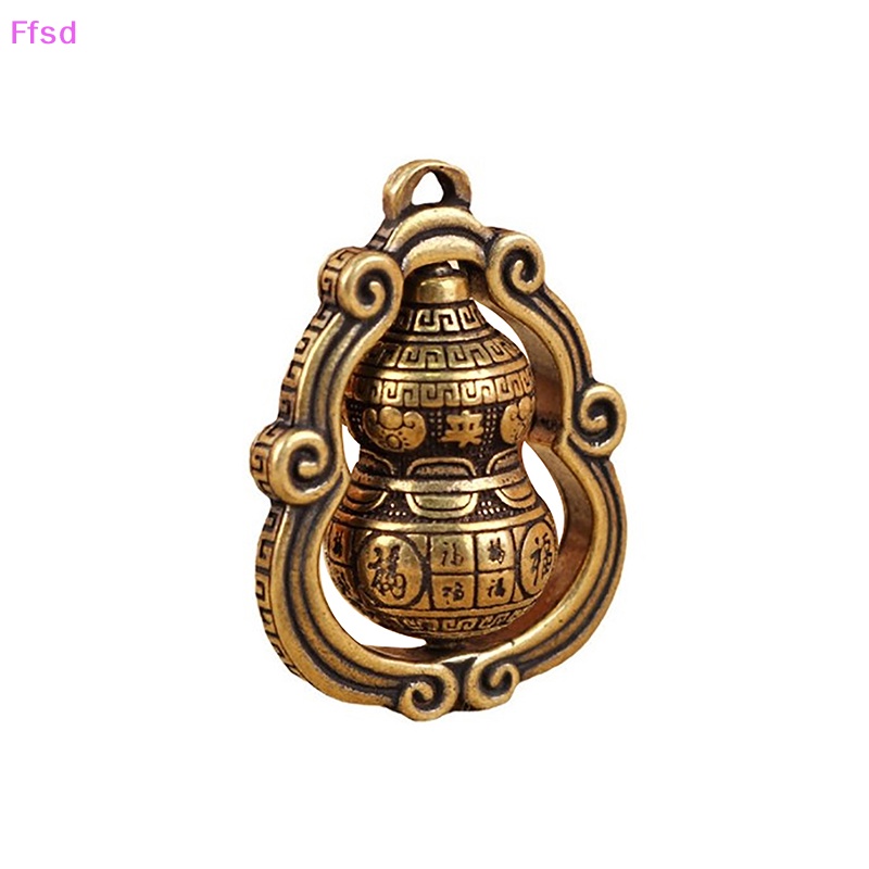 {Ffsd} Đồ trang trí Tượng Bầu Dục Bằng Đồng Nguyên Khối Cổ Điển Mini Có Móc Khóa Trang Trí Bàn Làm Việc * Sản Phẩm Bán Chạy