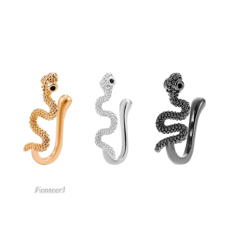 Khuyên Mũi Rắn Bằng Đồng Thời Trang Punk Cho Nữ Fenteer1