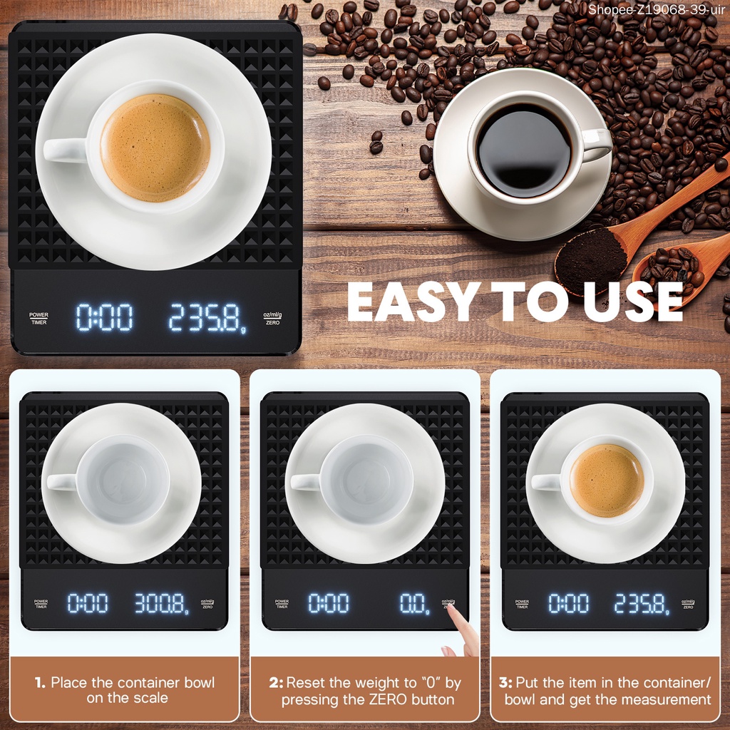 Cân Thực Phẩm Kỹ Thuật Số Độ Chính Xác Cao 14x12cm