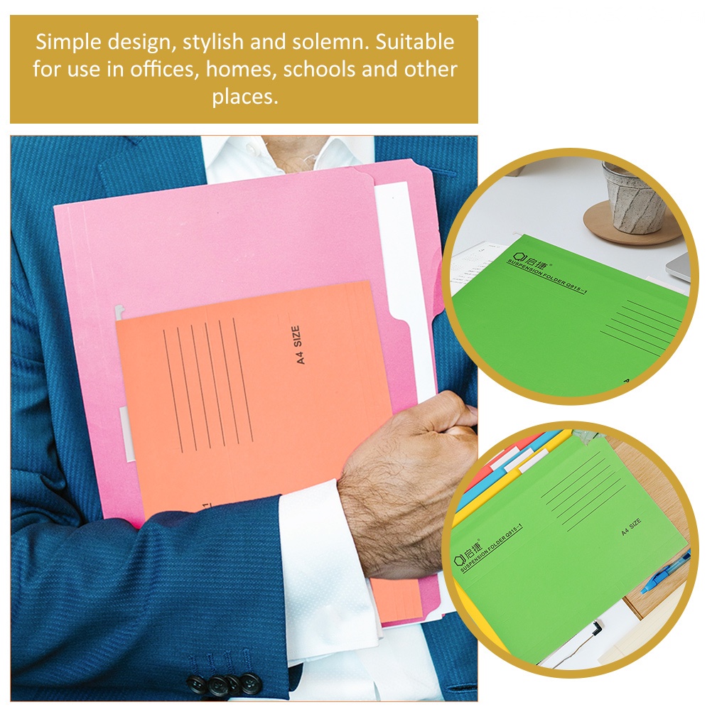 Set 10 Giá Đỡ Tài Liệu Bằng Nhựa Nhiều Màu Sắc