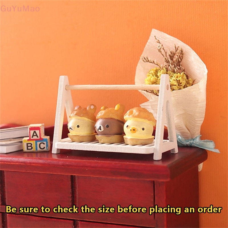 Giá Đỡ Bánh Mì / Thức Ăn Trang Trí Nhà Búp Bê 1: 12