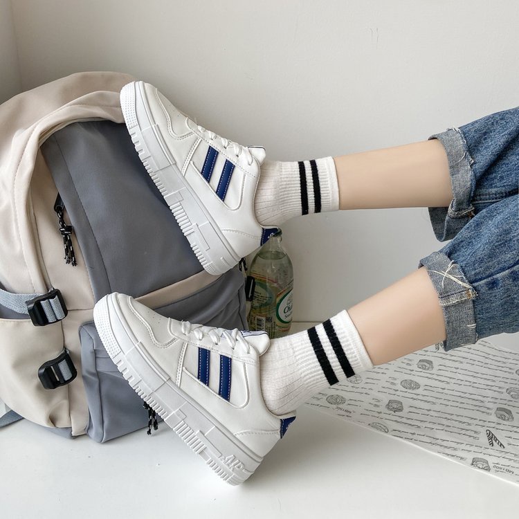 Giày Thể Thao Đế Dày Phong Cách Hàn Quốc Thời Trang Cho Nữ