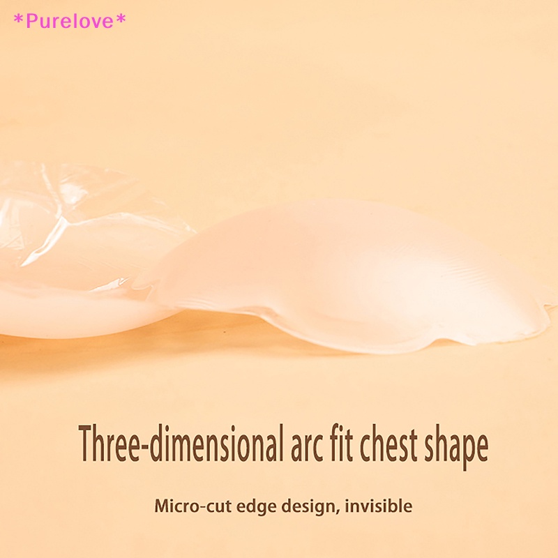 1 Cặp Miếng Dán Nâng Ngực Bằng Silicon Không Dây Có Thể Tái Sử Dụng Cho Nữ Mới