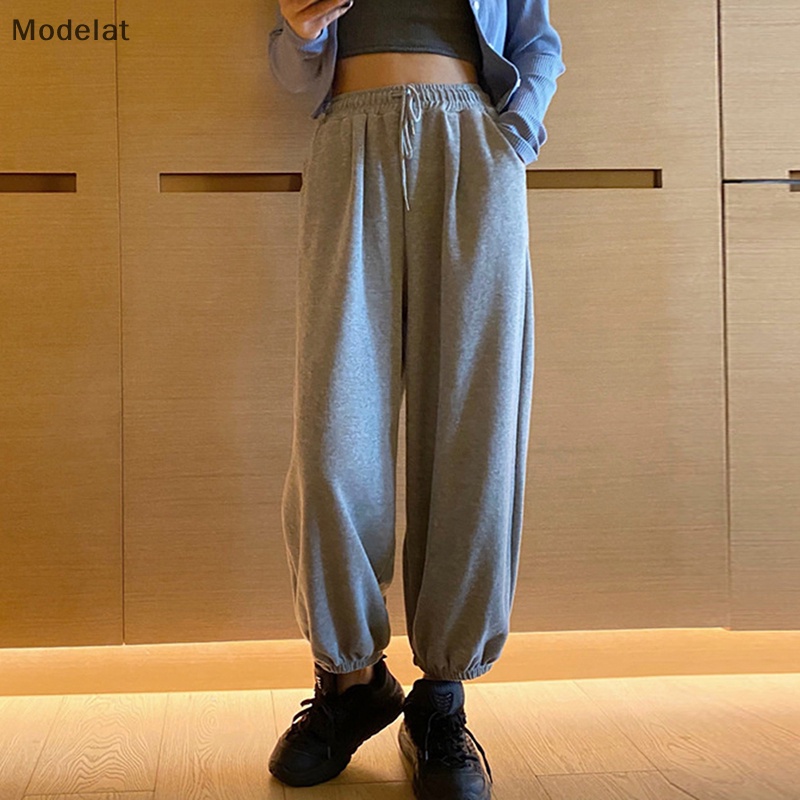 Quần Harem Thể Thao Dáng Rộng Phong Cách Hip hop Đường Phố