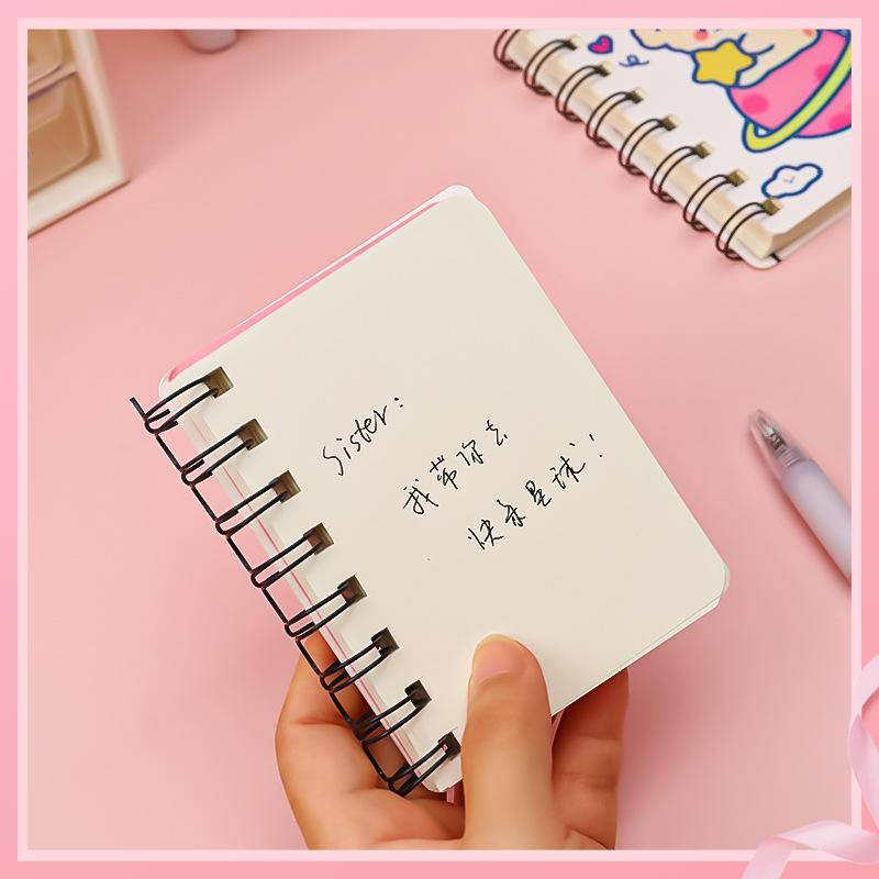 Sổ Ghi Chú a7 Họa Tiết Phi Hành Gia Hoạt Hình Dành Cho Học Sinh